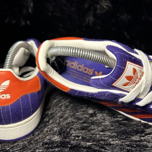 Adidas Original Superstar Men's 7 Purple Orange Suns G50968 Shell Toe Sneakers - Picture 14 of 15